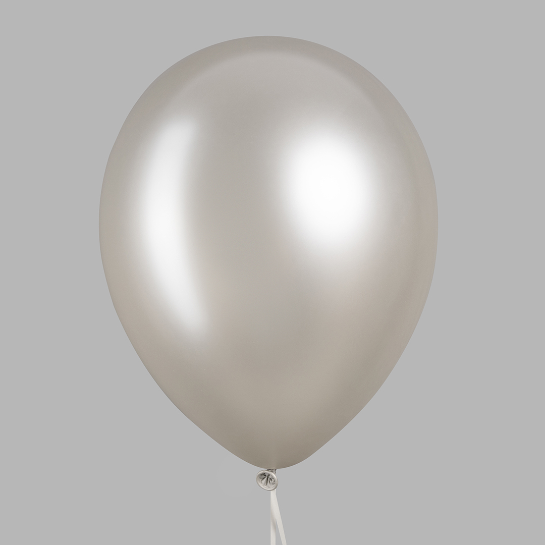 Шар (12''/30 см), Кремовый жемчуг  (873), шелк, 12 шт.