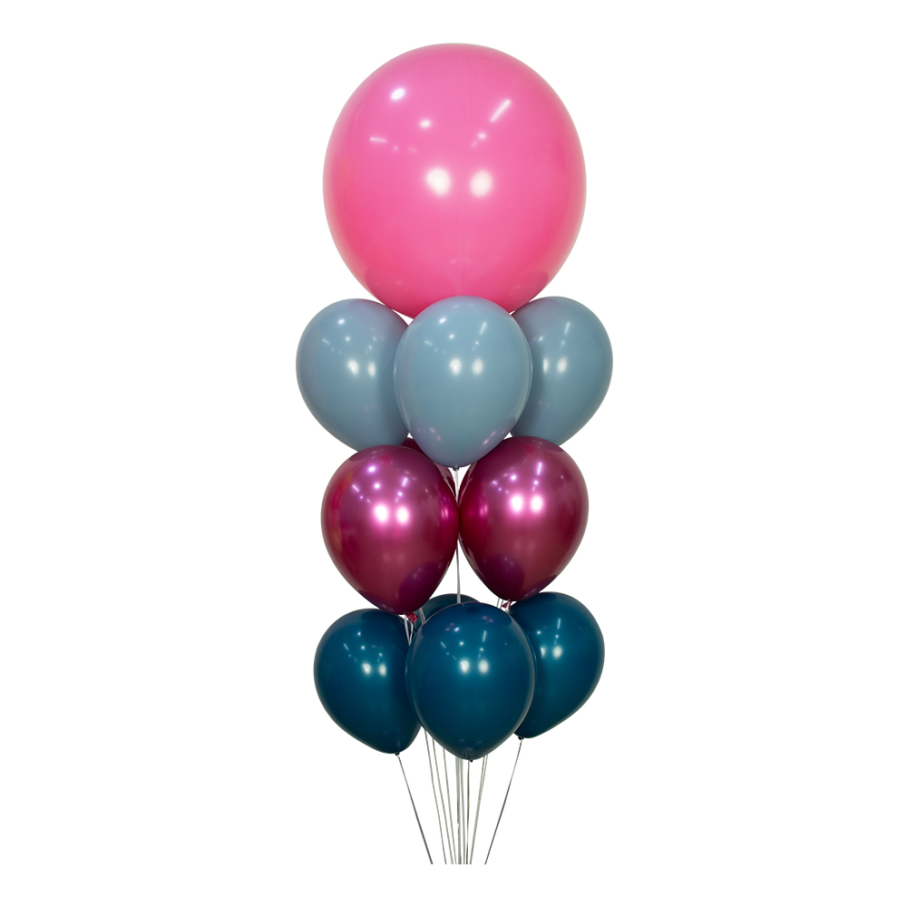 Шар (36''/91 см), Розовая роза (011), пастель, 2 шт.