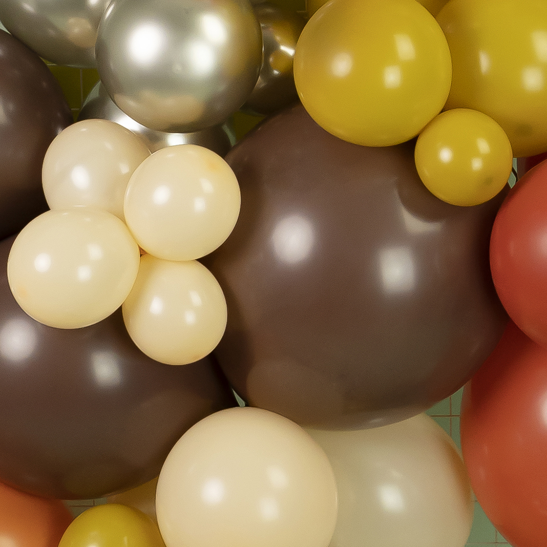 Шар (18''/46 см), Шоколадный (820), пастель, 25 шт.