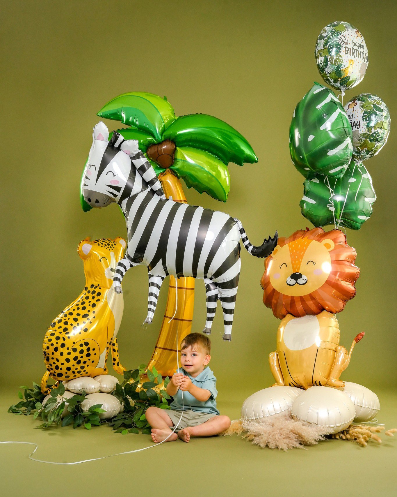 Шар (32''/81 см) Фигура, Лев, 1 шт. в уп.