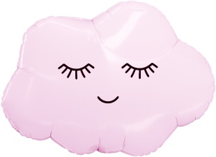 Шар (26''/66 см) Фигура, Зефирное облачко, 1 шт. в уп.