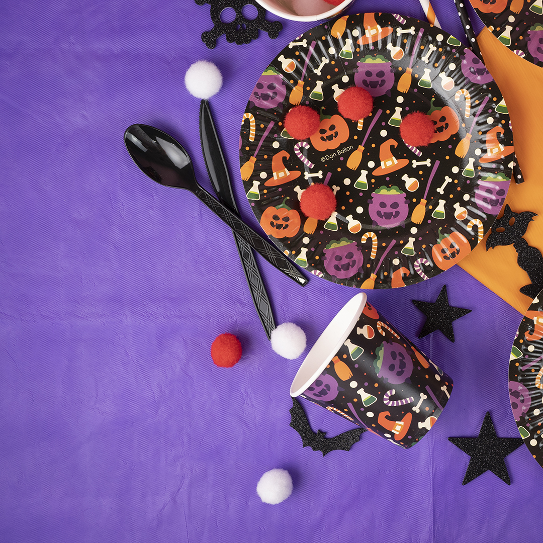 Стаканы (250 мл) Яркий Хэллоуин, 6 шт.