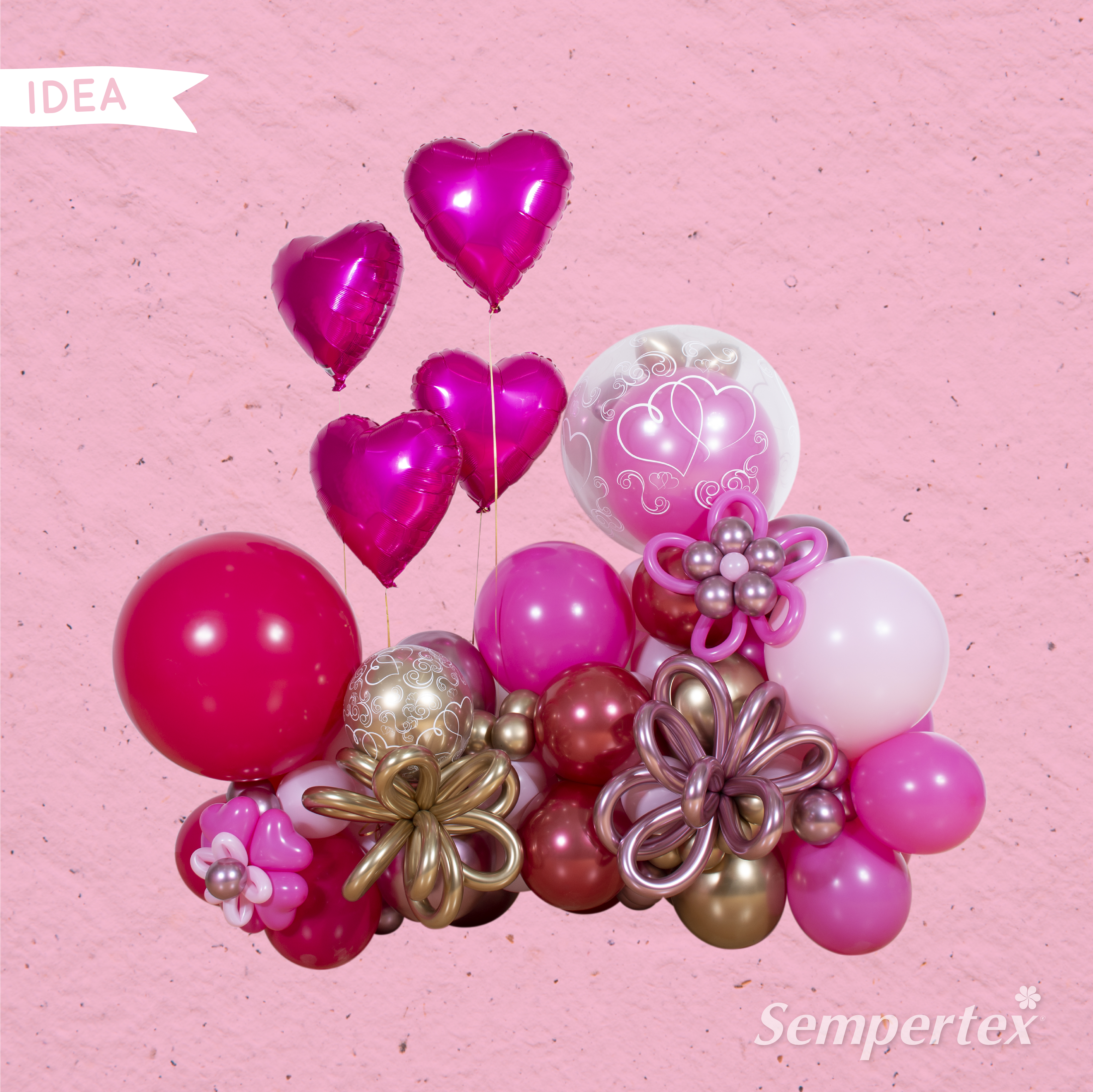 Шар (10''/25 см), Фуше (012), пастель, 100 шт.