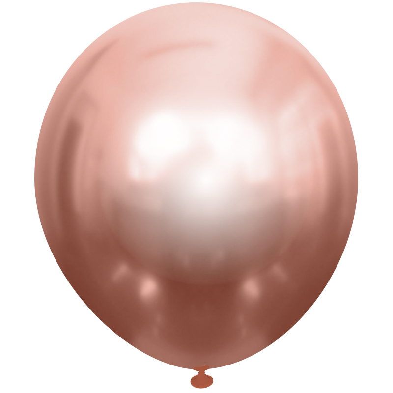 Шар (18''/46 см), Розовое золото (526), хром, 6 шт.