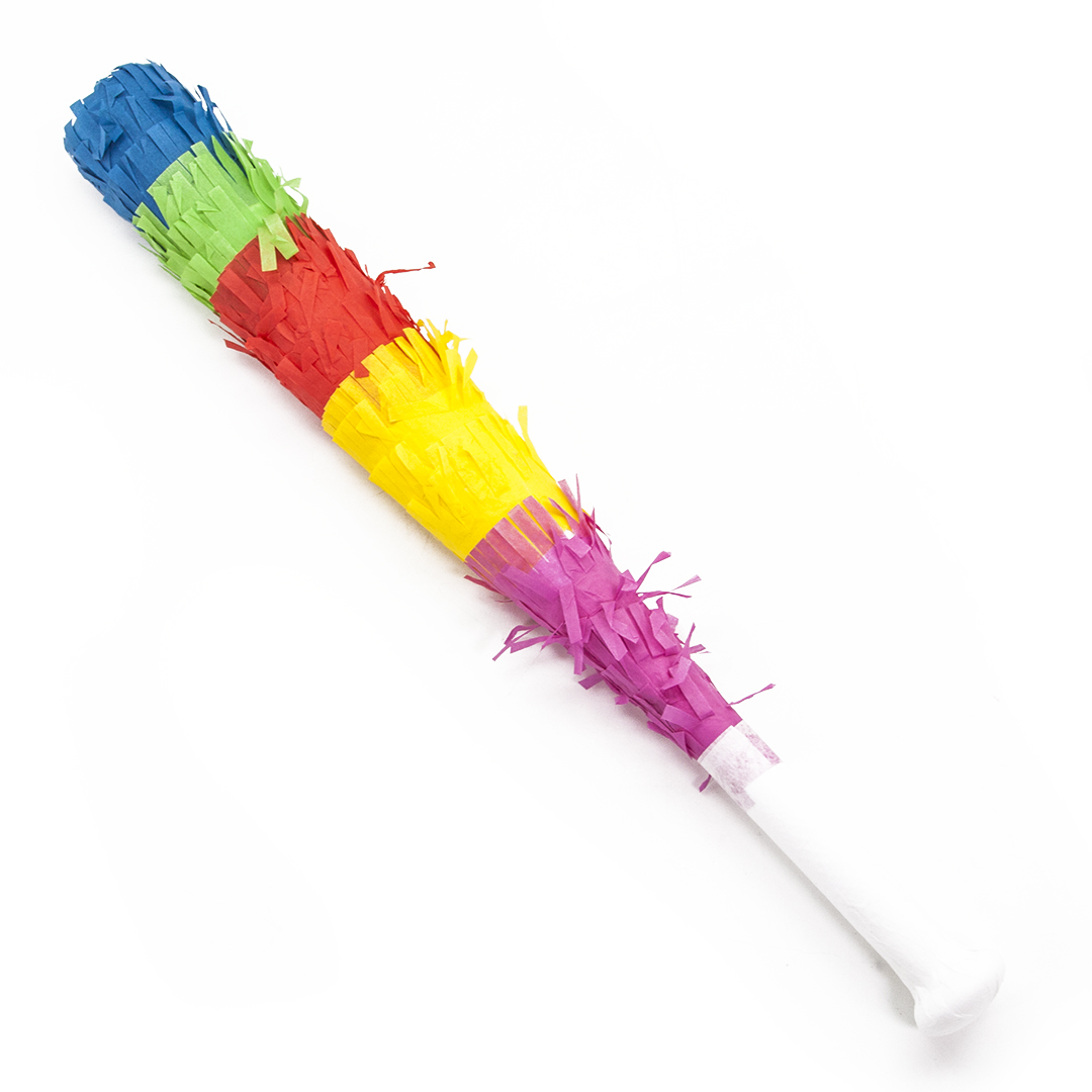 Бита для пиньяты, Яркие цвета, 43*4 см, 1 шт. 