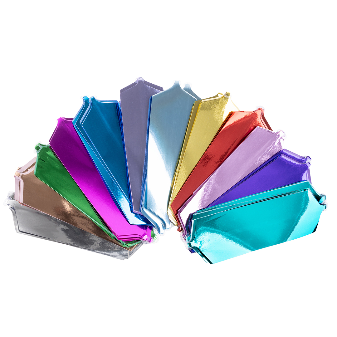 Бант Шар, Голубой, Металлик, 21 см, 1 шт. в упак. 