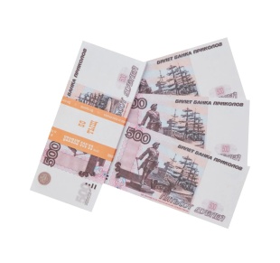 Деньги для выкупа, 500 Рублей, 15,5*6,7 см, 80 шт.