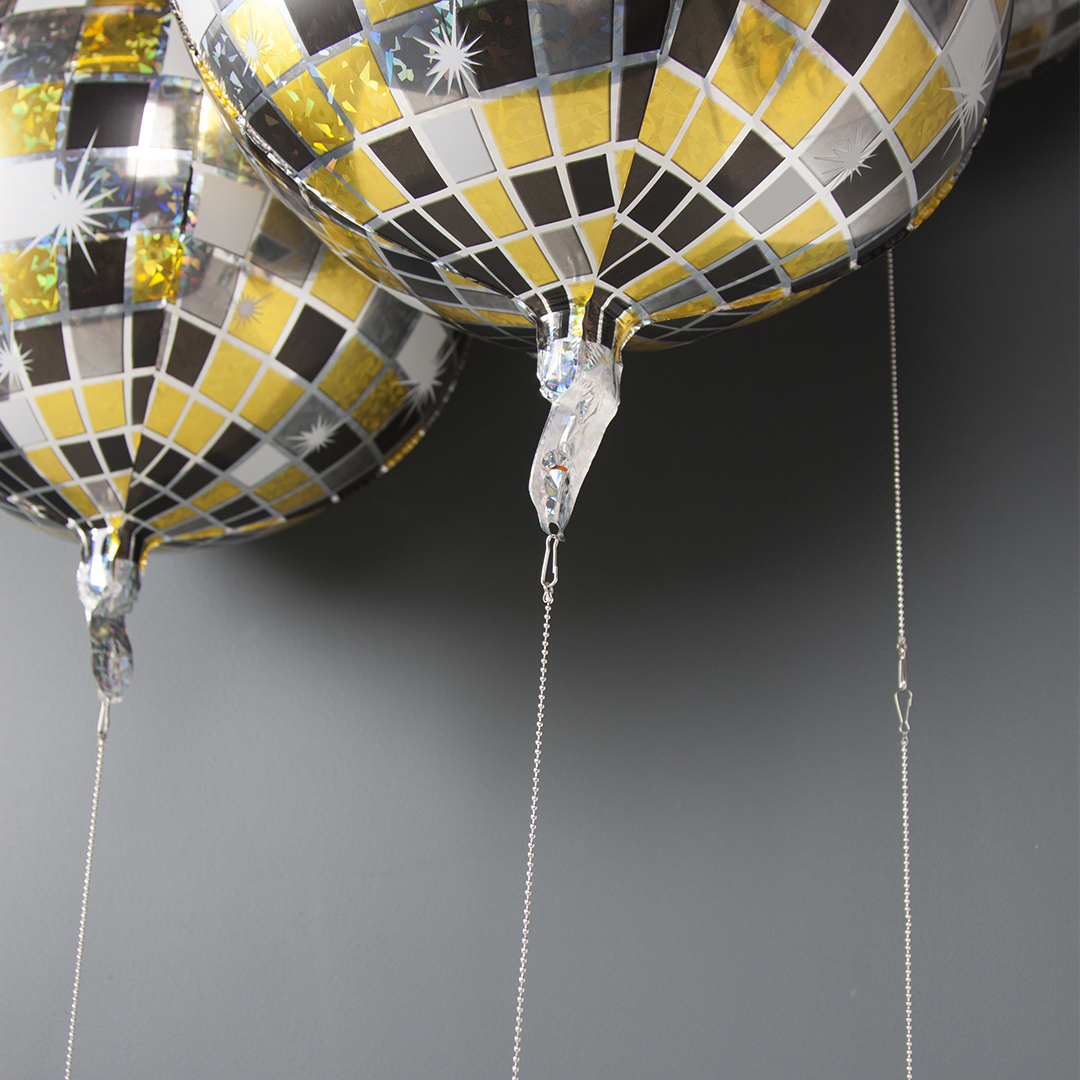 Цепочка 2 зажима, 28 см. 5 шт.