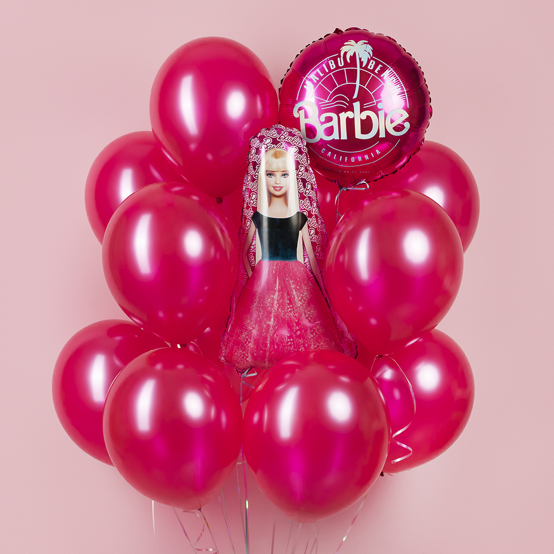 Шар (28''/71 см) Фигура, Куколка Блонди, 1 шт. в уп.