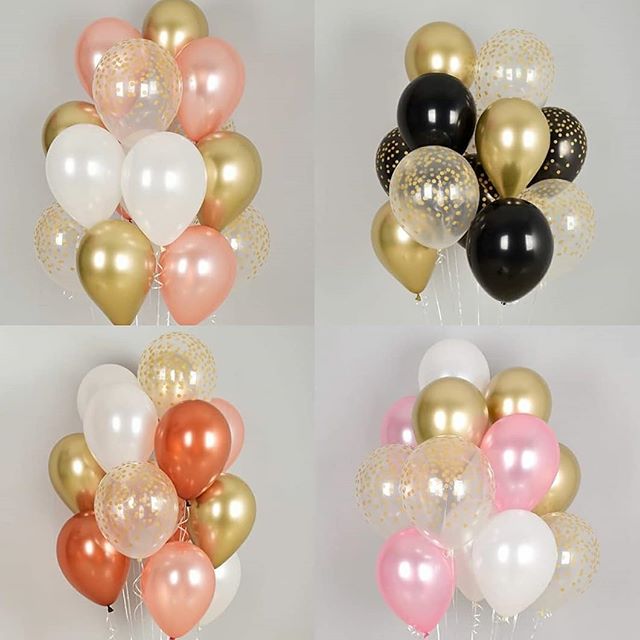 Шар (12''/30 см), Розовый (409), перламутр, 50 шт.