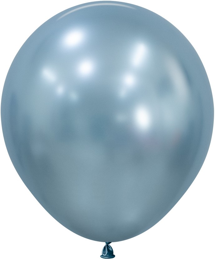 Шар (18''/46 см), Арктический голубой (839), шелк, 6 шт.