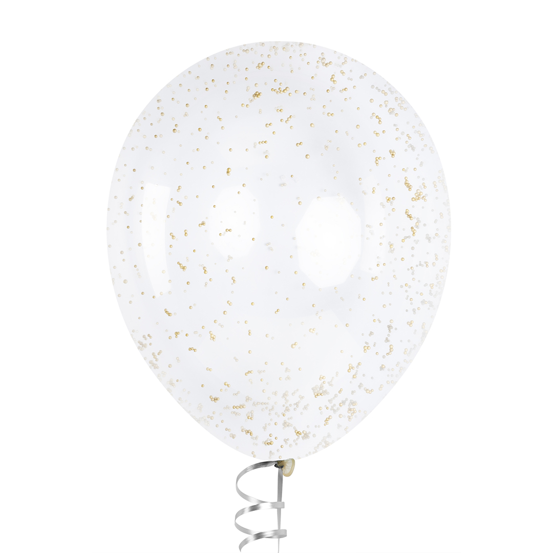 Шарики пенопласт, Золото, Металлик, 2-4 мм, 10 гр.