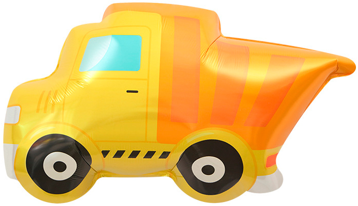 Шар (26''/66 см) Фигура, Грузовик Самосвал, 1 шт. в уп.
