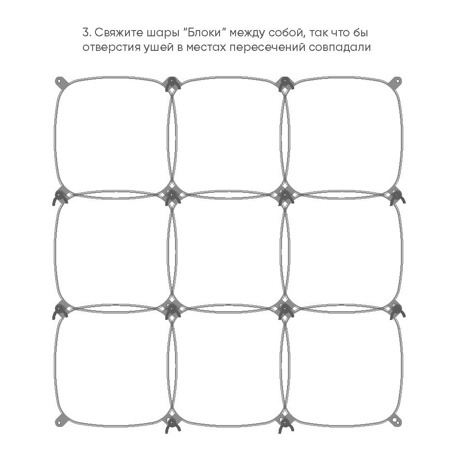 Шар (16''/41 см) Мини-Блок, Серебро, 1 шт.