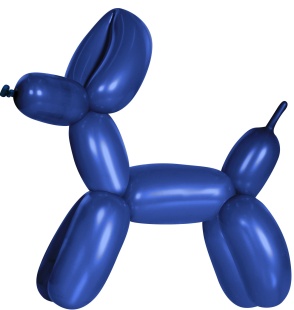 Шар (1''/3 см) ШДМ, Темно-синий, пастель, 100 шт.