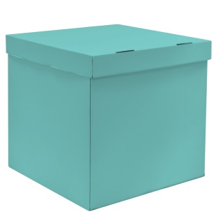 Коробка для воздушных шаров Тиффани, 60*60*60 см, 1 шт. 