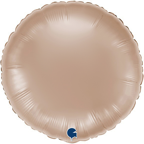 Шар (18''/46 см) Круг, Золото Калифорнии, 1 шт.