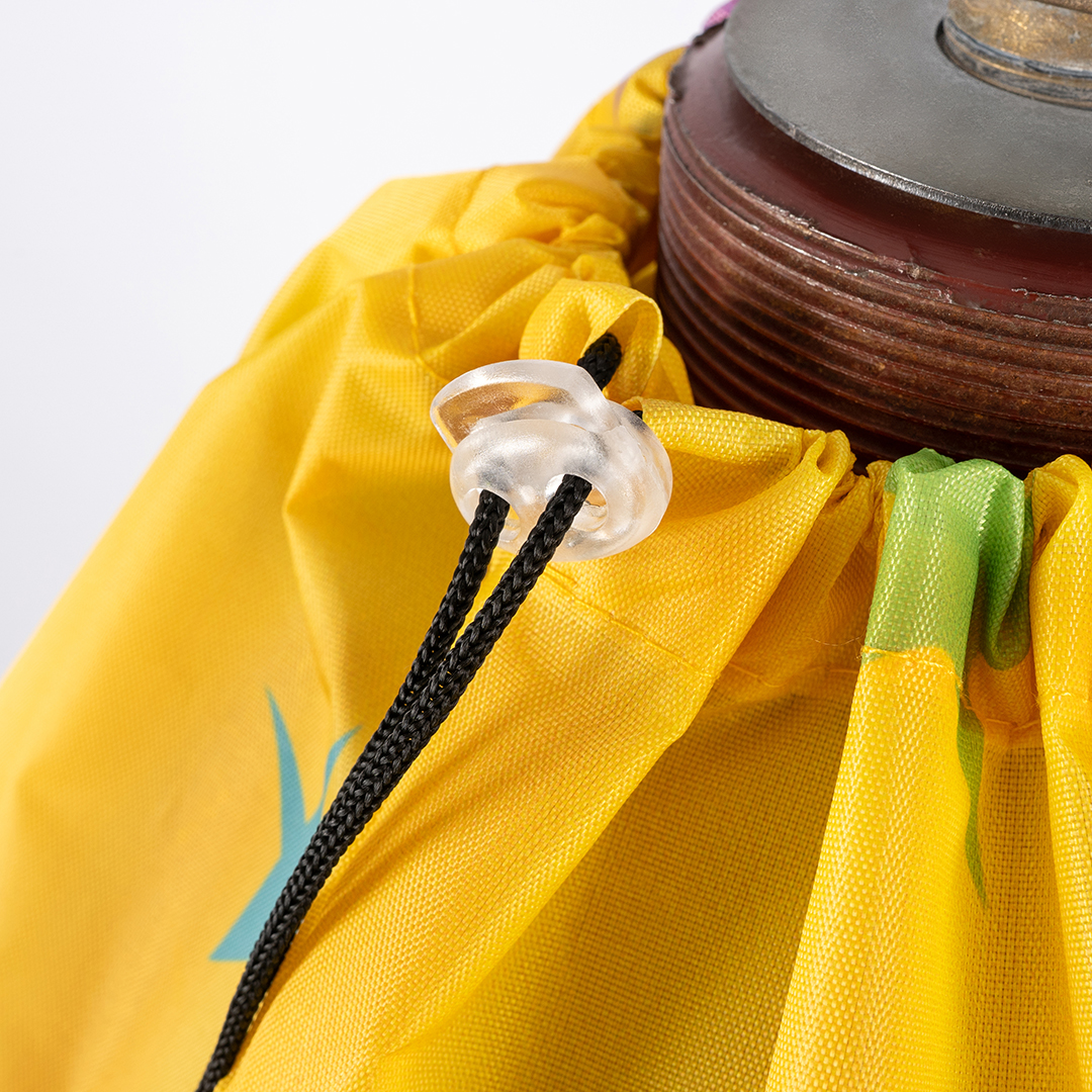 Чехол для баллона 40 л, Воздушные шары, Желтый, 1 шт.