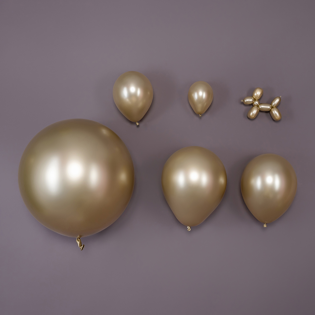 Шар (2''/5 см) ШДМ, Золотой Песок (870), шелк, 50 шт.