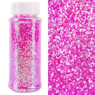 Конфетти фольга Шестиугольники, Светло-розовый, Перламутр, 0,1 см, 90 г.