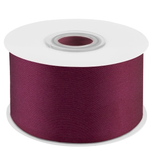 Лента атласная (3,8 см*22,85 м) Красное дерево, 1 шт.