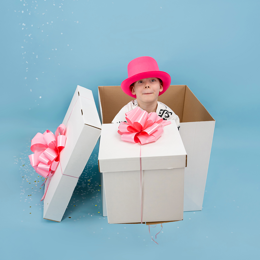 Бант Шар, Розовый, Лаковый, 36 см, 1 шт. в упак. 