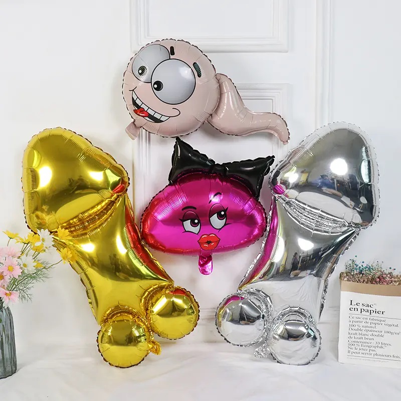 Шар (27''/69 см) Фигура, Головастик, 1 шт.