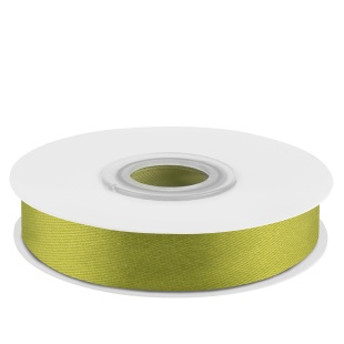 Лента атласная (1,2 см*22,85 м) Оливковый, 1 шт.