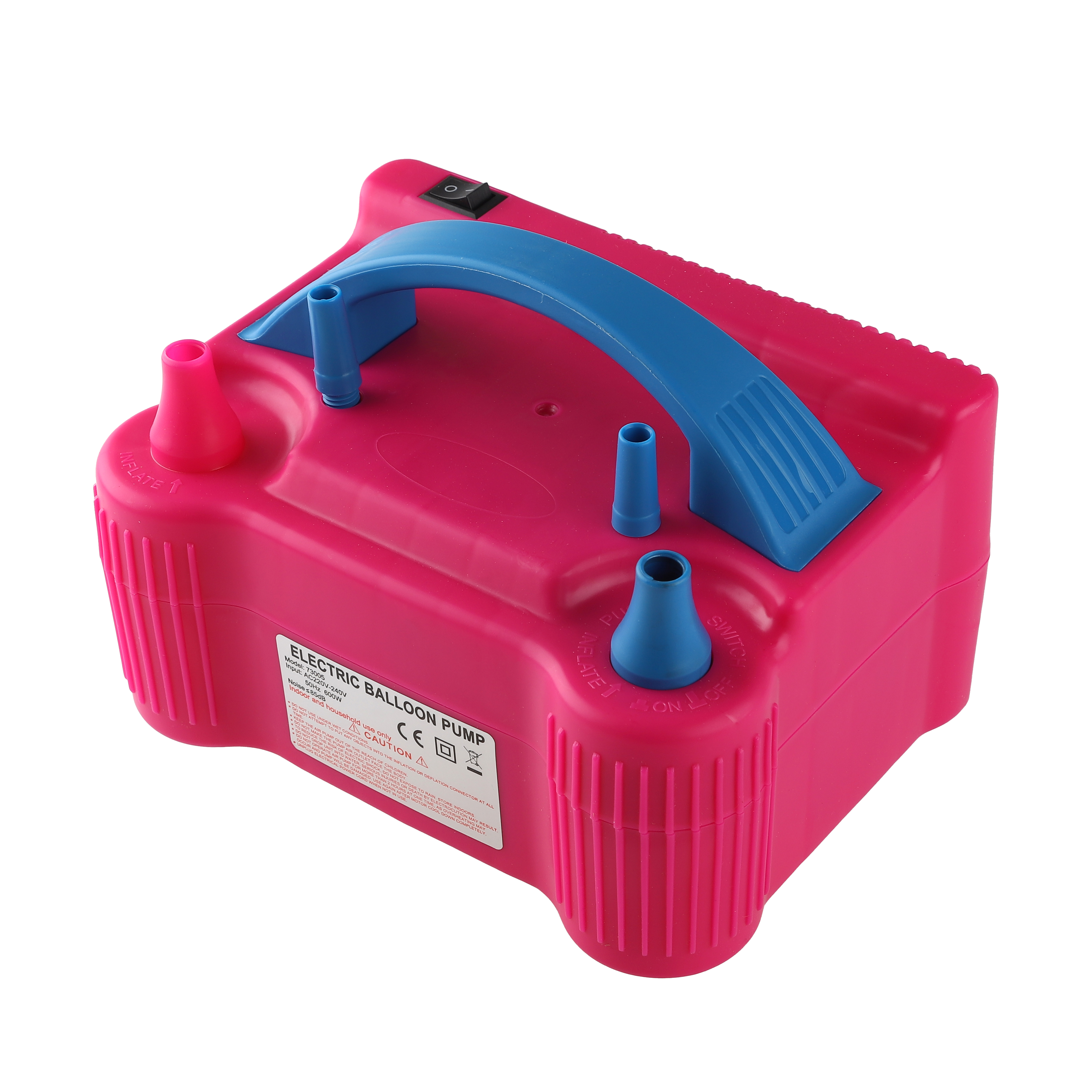 Компрессор, Оптимум, Ярко-розовый/Синий, 600 ватт, 1 шт.