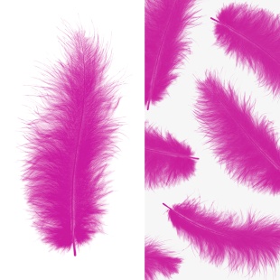 Перья, Премиум, Фуше, 12-15 см, 30 шт.