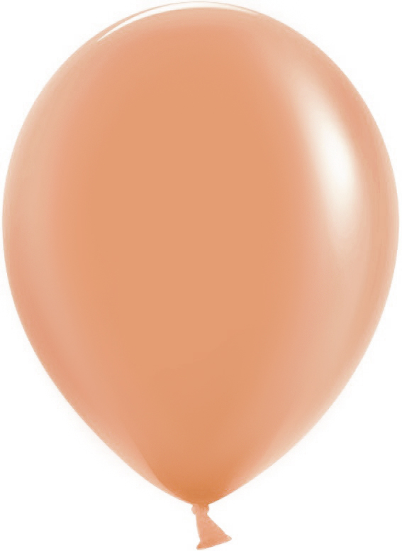 Шар (10''/25 см), Персиковый, пастель ретро, 100 шт.