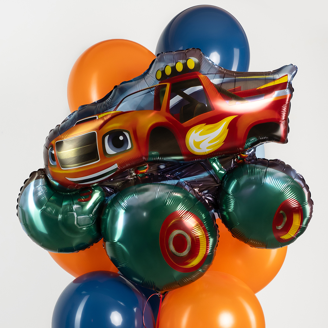 Шар (35''/89 см) Фигура, Джип, 1 шт.