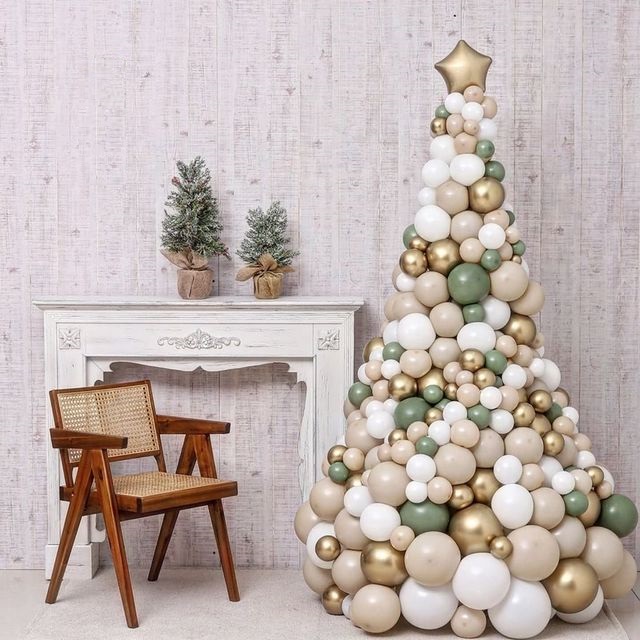 Шар (10''/25 см), Белый (005), пастель, 100 шт.