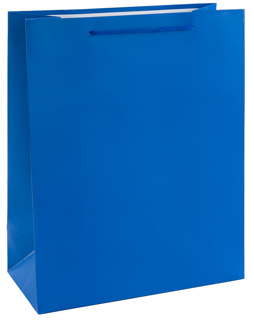 Пакет подарочный, 210гр, Классика, Синий, 42*31*12 см, 1 шт.