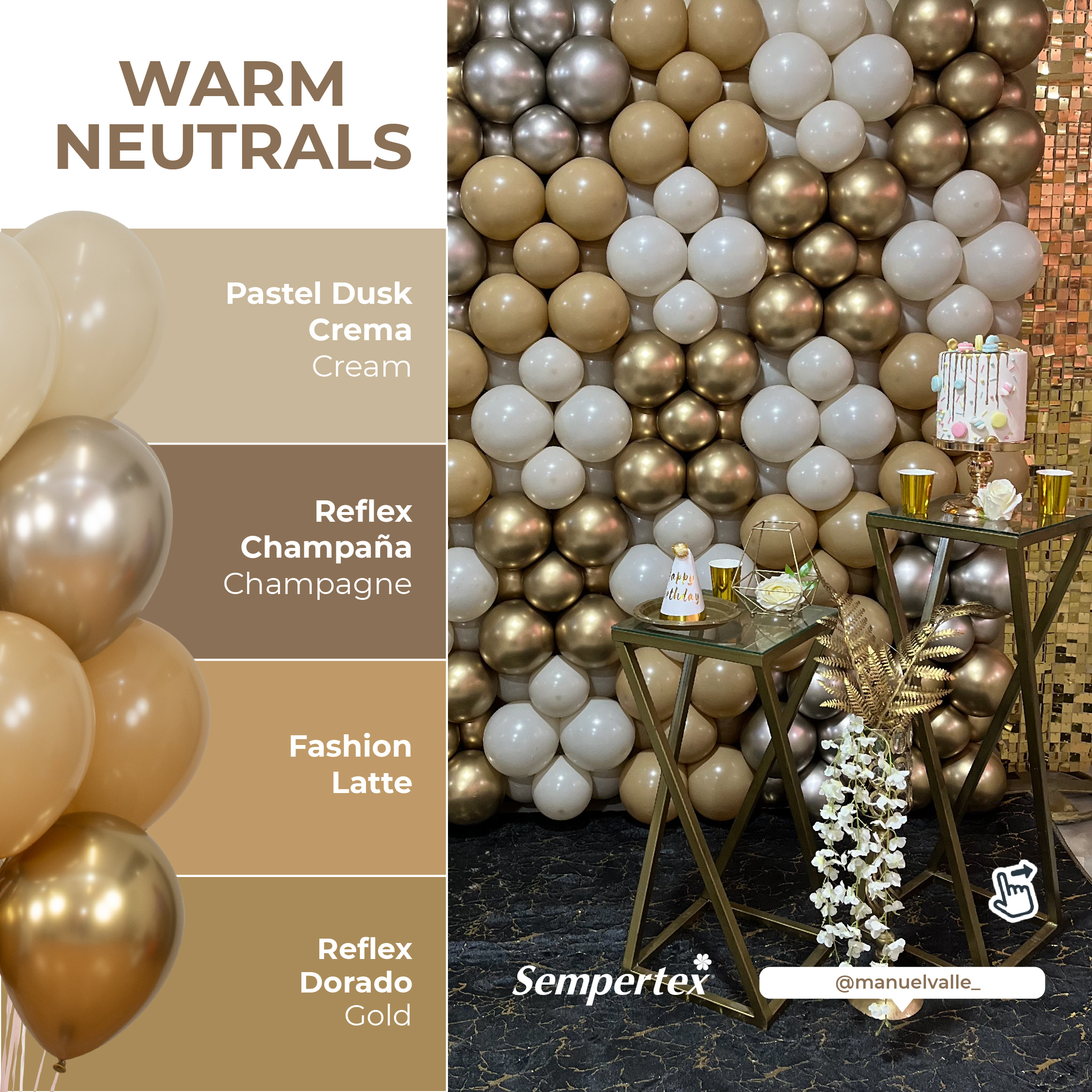 Шар (12''/30 см), Кофе Латте (073), пастель, 12 шт. Шар (12''/30 см), Кофе Латте (073), пастель, 12 шт.