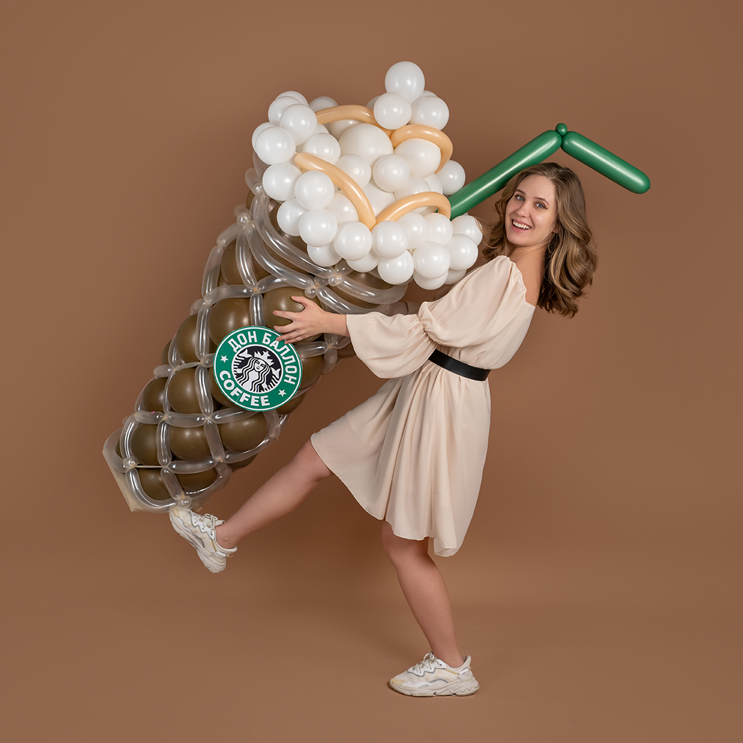 Шар (5''/13 см), Белый, пастель, 100 шт.