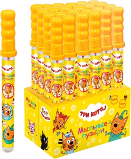 Мыльные пузыри Меч, Три Кота, 120 мл. 24 шт.