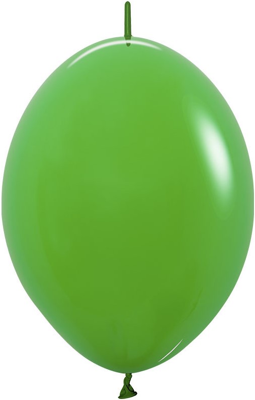 Шар (12''/30 см) Линколун, Зеленый клевер (029), пастель, 50 шт.