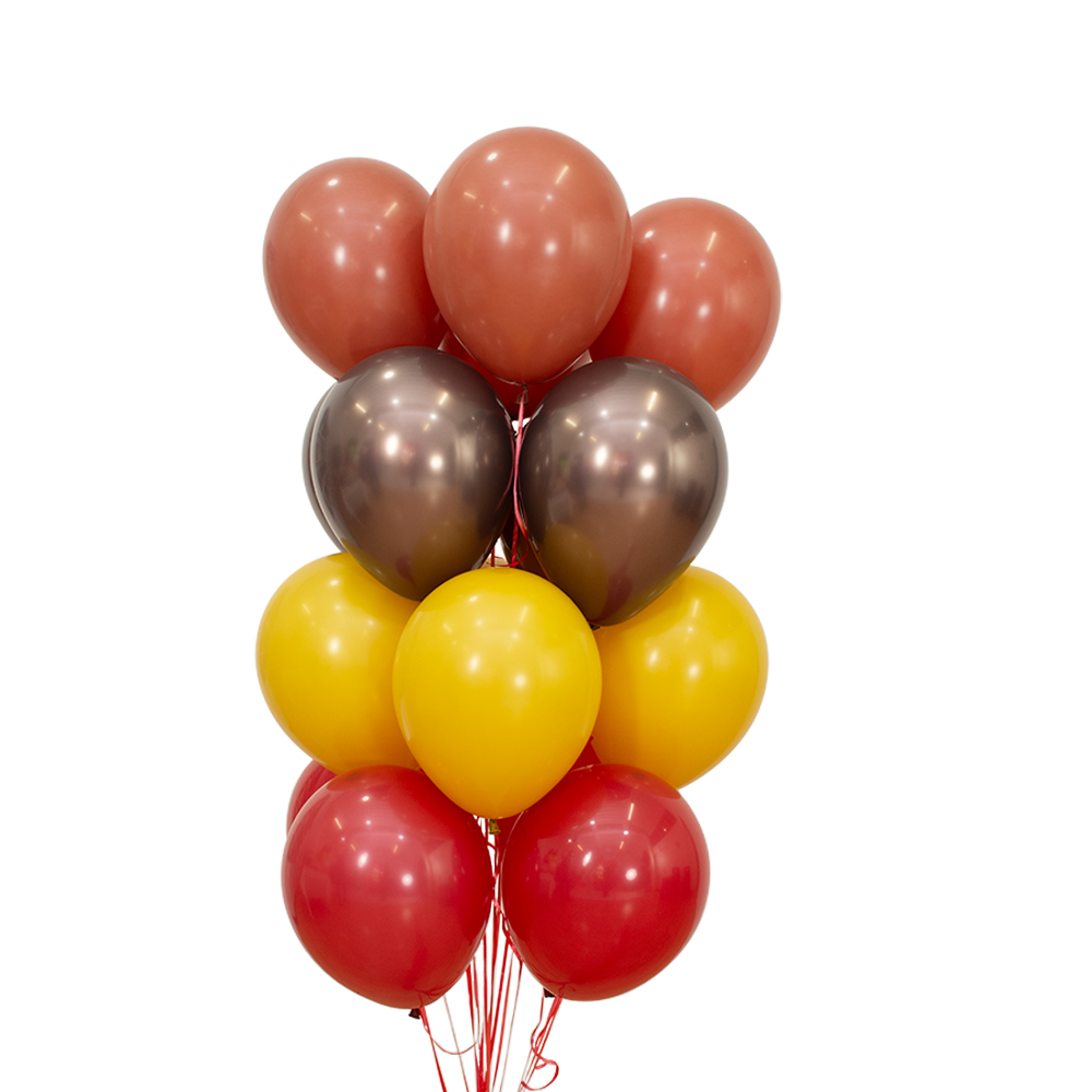 Шар (12''/30 см), Королевский красный (016), пастель, 12 шт.