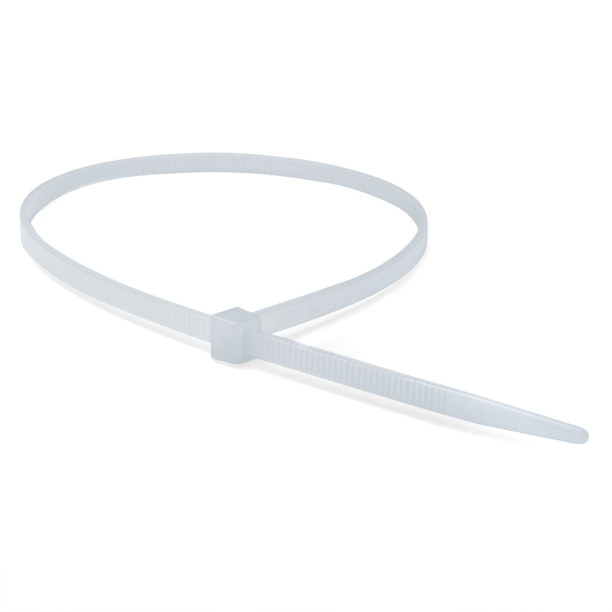 Стяжка (хомут) 3,6*200 мм. Белый, 100 шт.