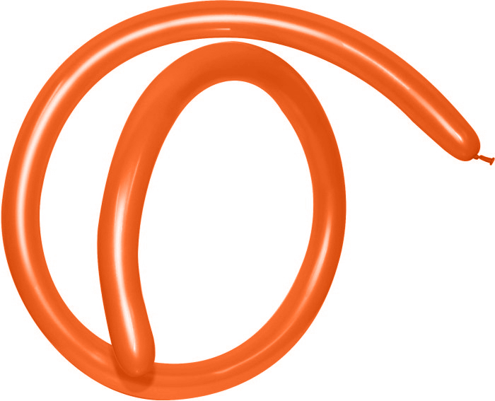 Шар (1''/3 см) ШДМ, Оранжевый (061), пастель, 100 шт.