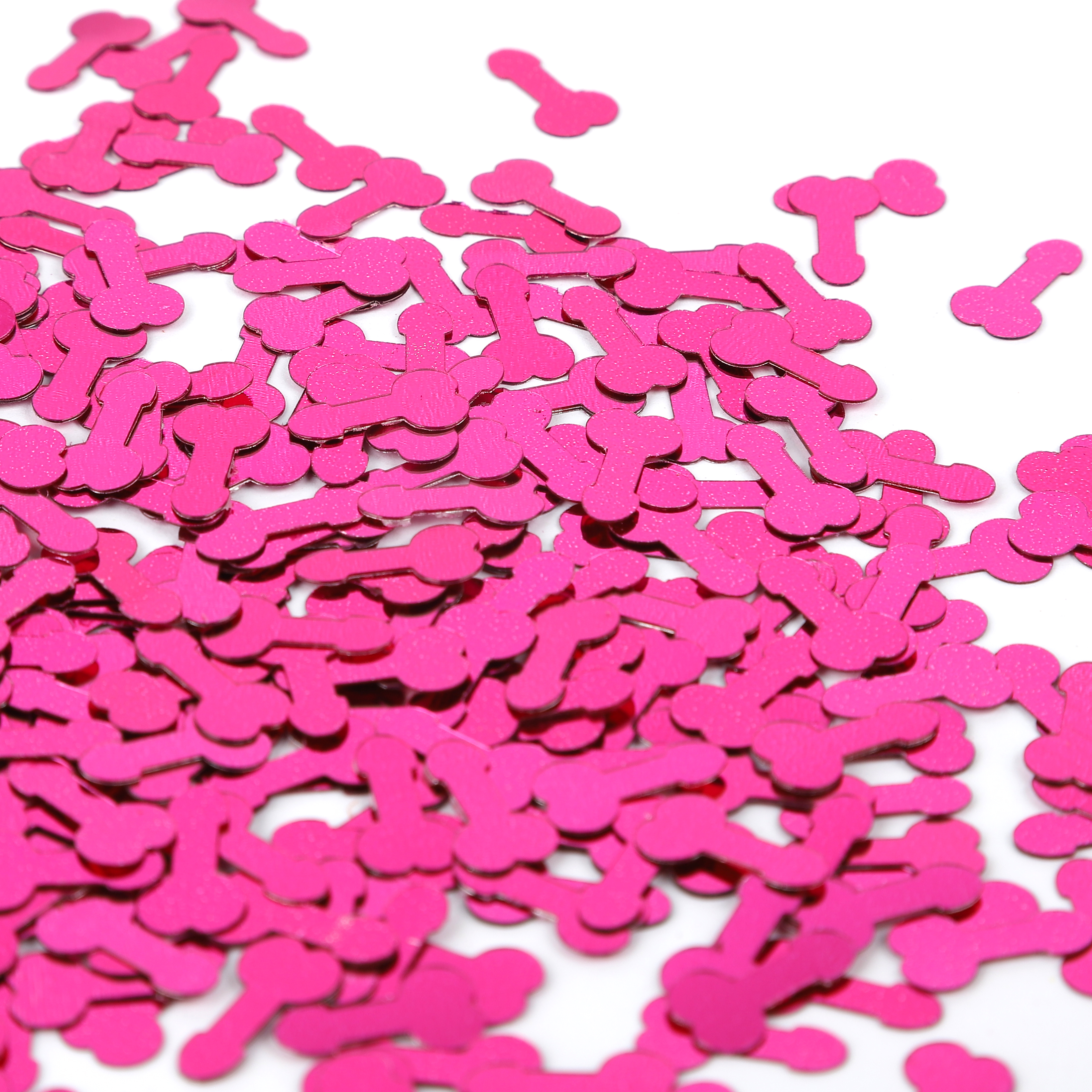 Конфетти на Девичник, Фуксия, 1,5*0,8 см, 15 г.