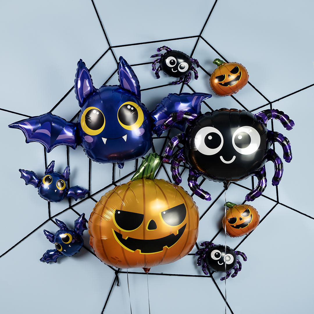 Шар (14''/36 см) Мини-фигура, Летучая мышь, 1 шт.