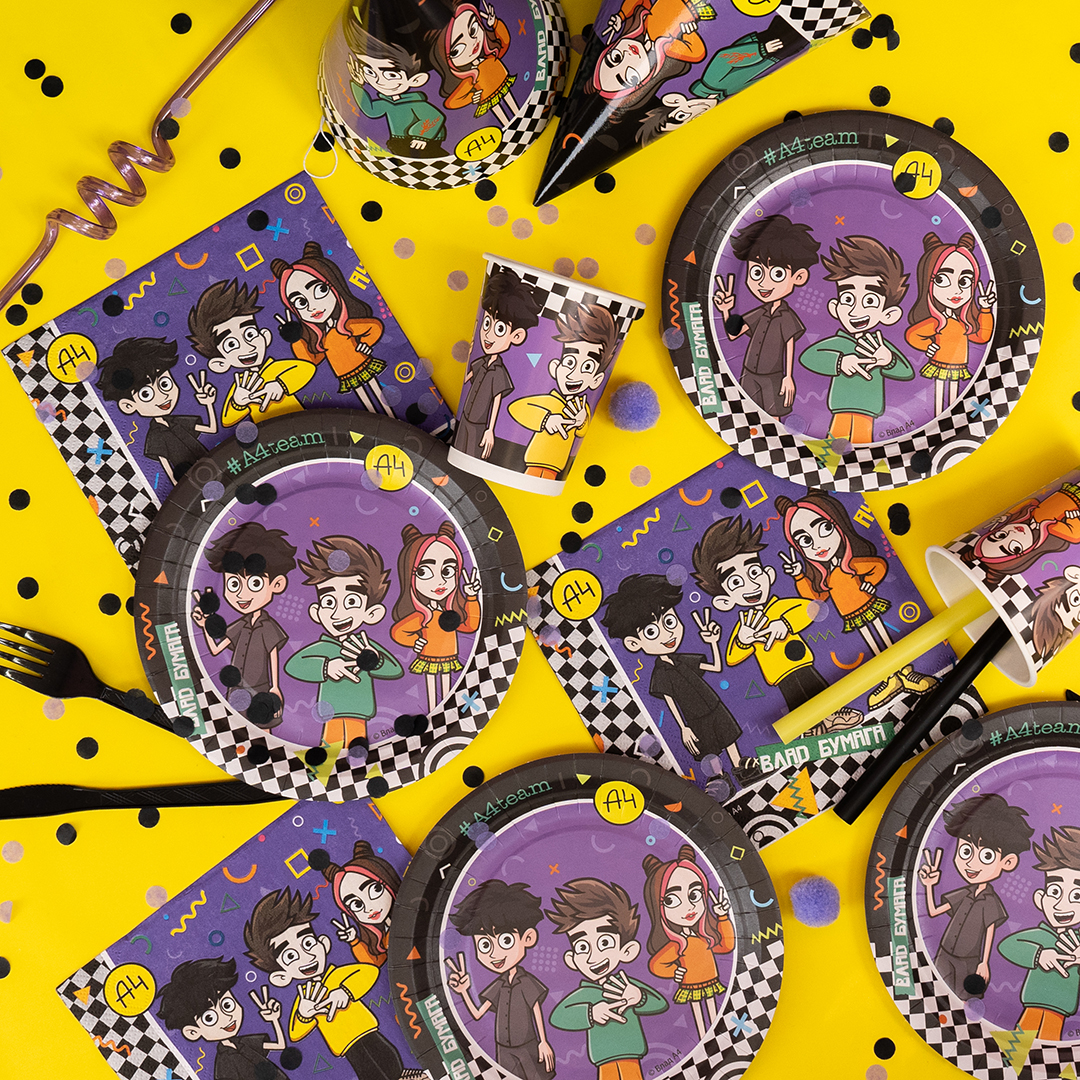 Сервировочные салфетки, Влад А4, 33*33 см, 20 шт.