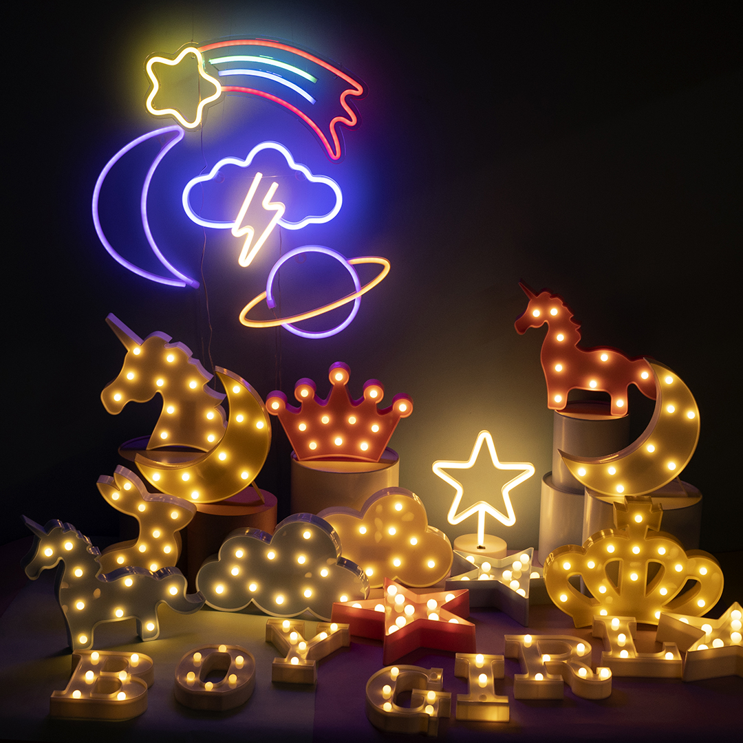 Набор световых фигур BOY, 16 см. Белый, 1 шт.