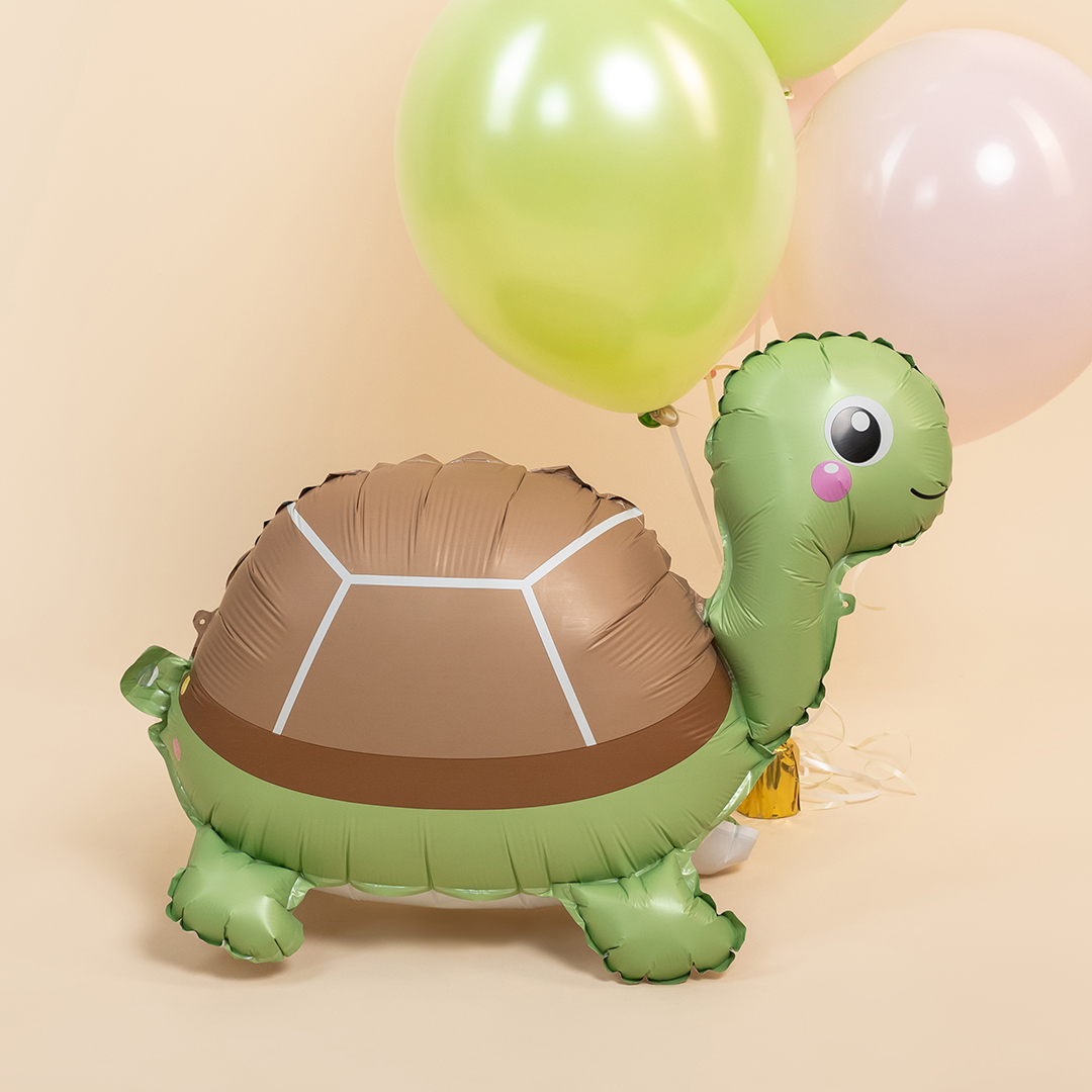 Шар (28''/71 см) Фигура 3D, Черепашка, 1 шт.