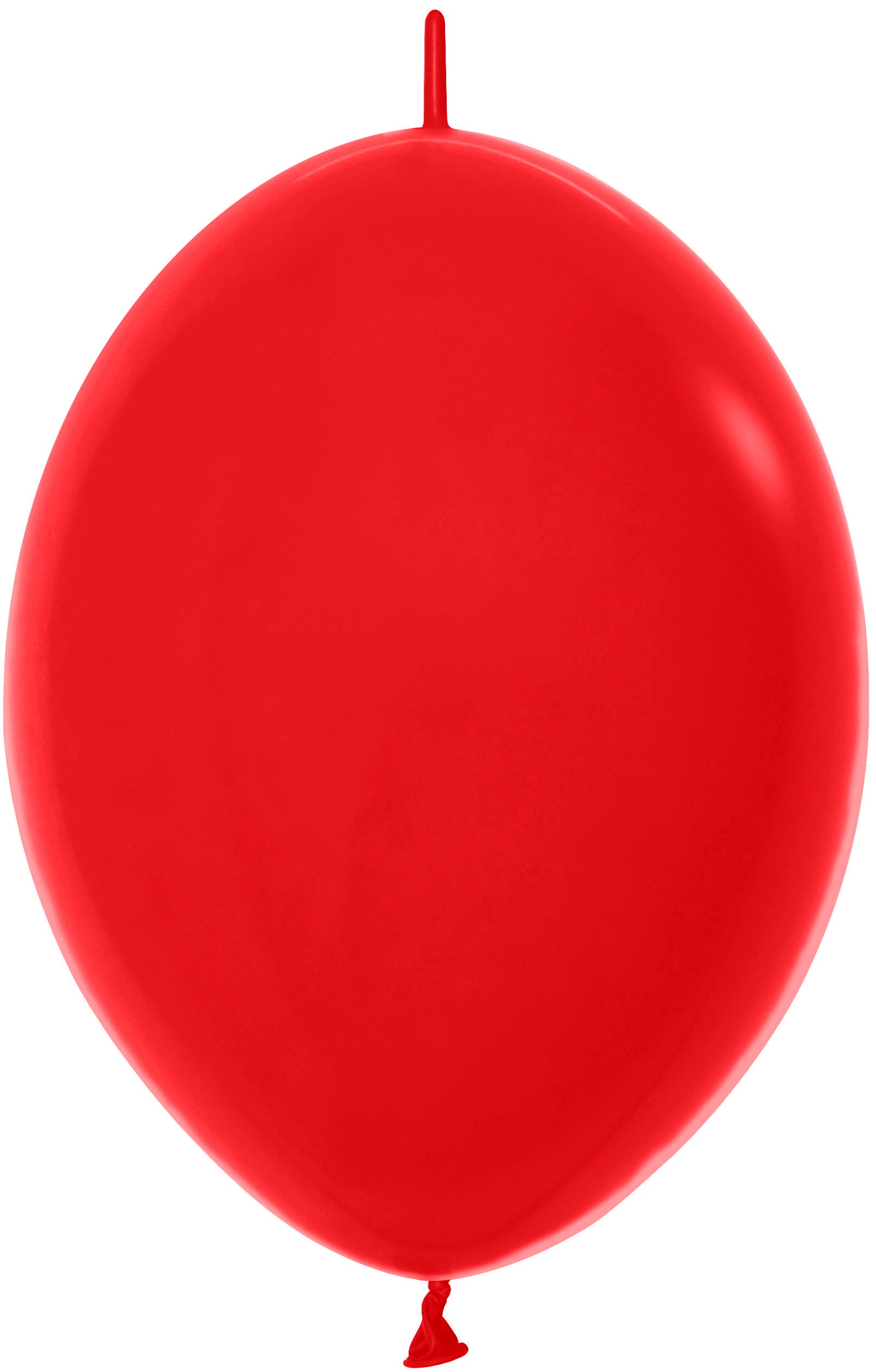 Шар (12''/30 см) Линколун, Красный (015), пастель, 50 шт.