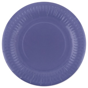 Тарелки (7''/18 см) Мастхэв, Фиолетовый, 6 шт.
