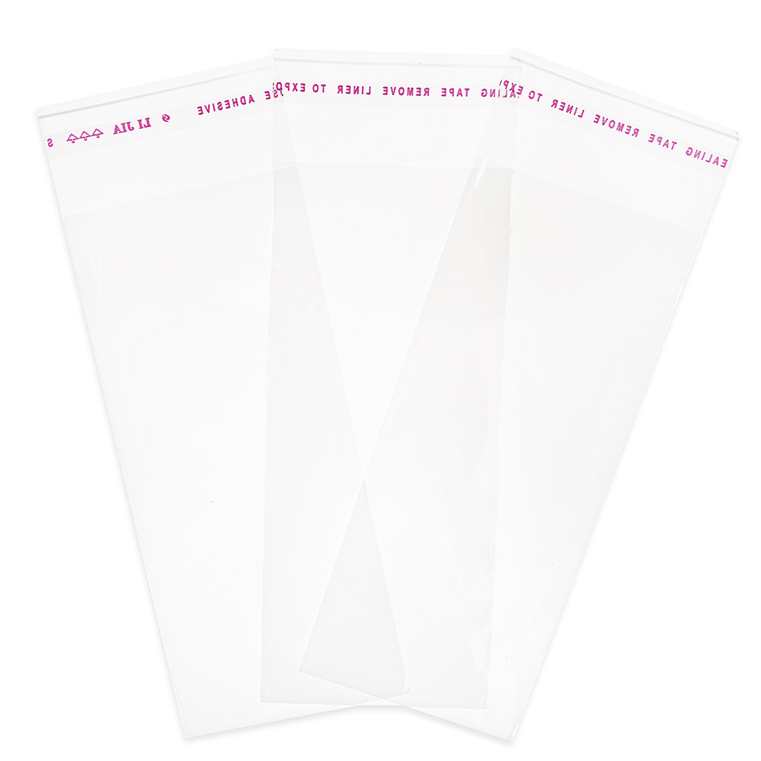 Кармашки для денег, для баблобоксов, Прозрачный, 7*16 см, 20 шт.