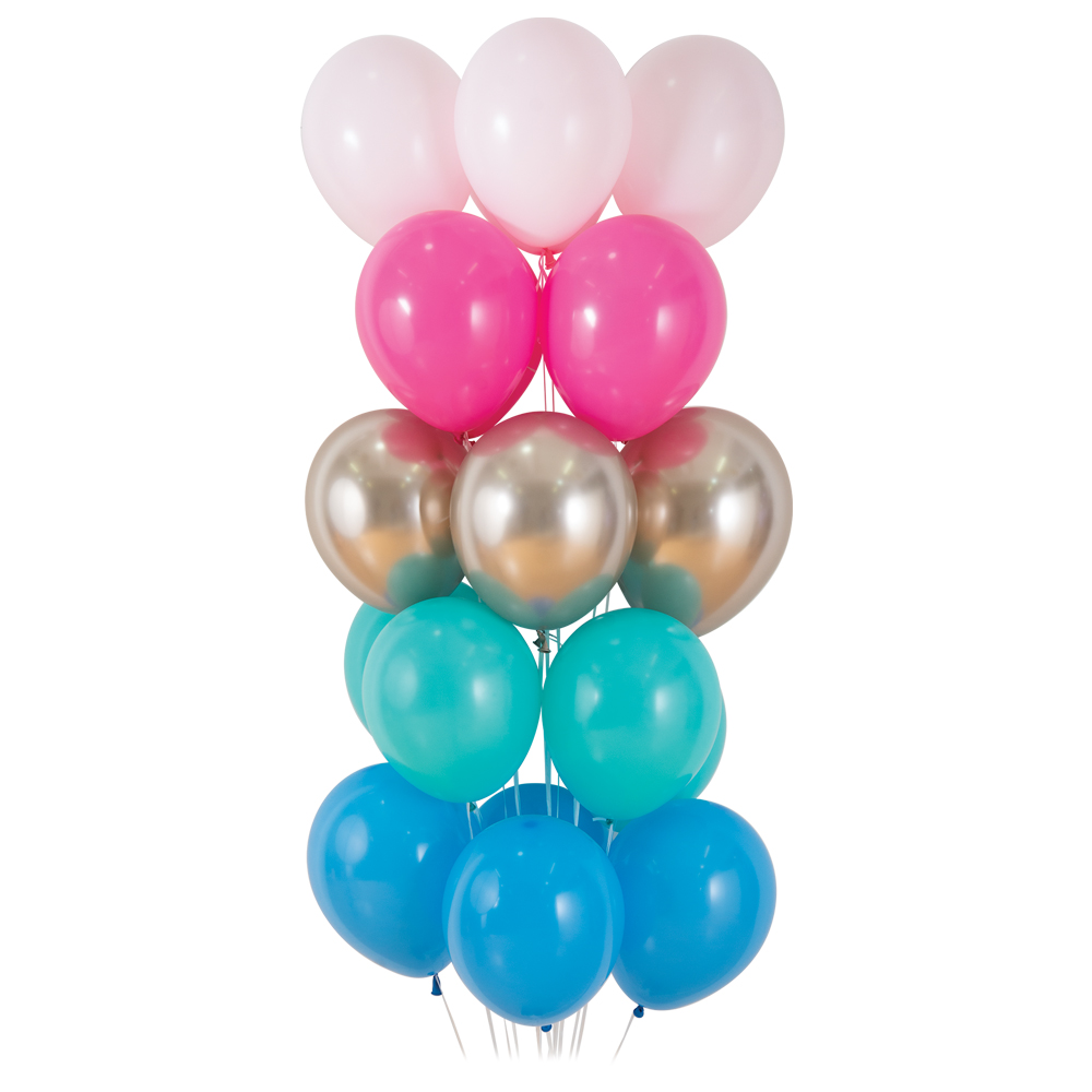 Шар (12''/30 см), Фуше (012), пастель, 12 шт.